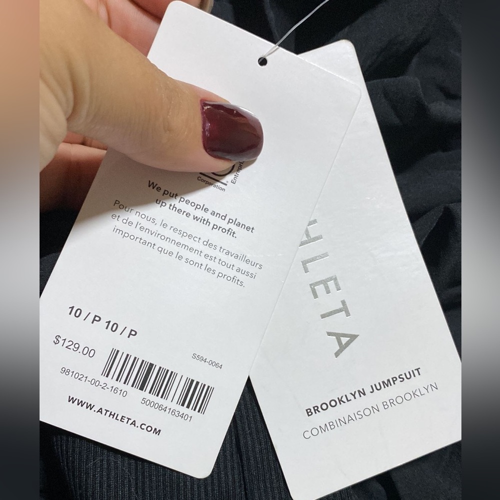 ATHLETA Brooklyn Jumpsuit // Black - Picture 14 of 16